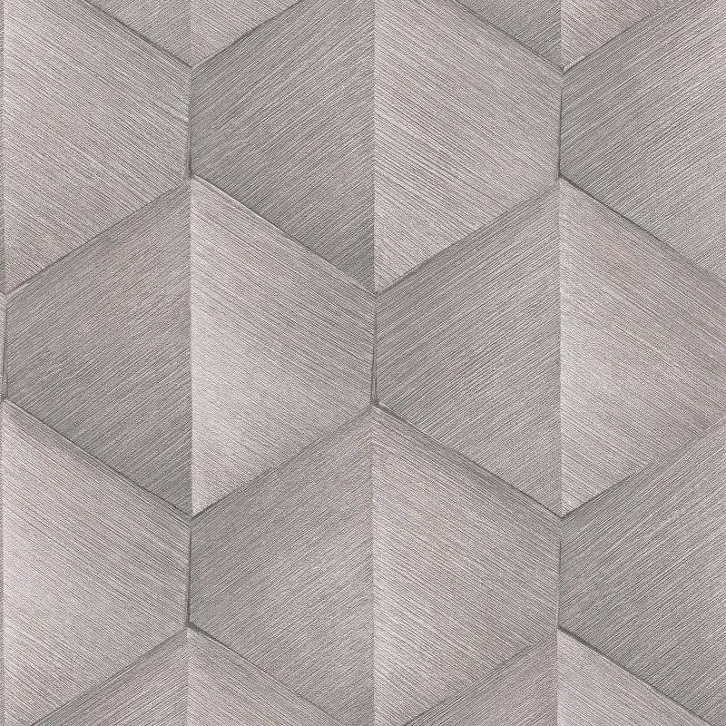 Fashion for Walls 4 Prisma design geometriai mintás taupe tapéta - Image 3