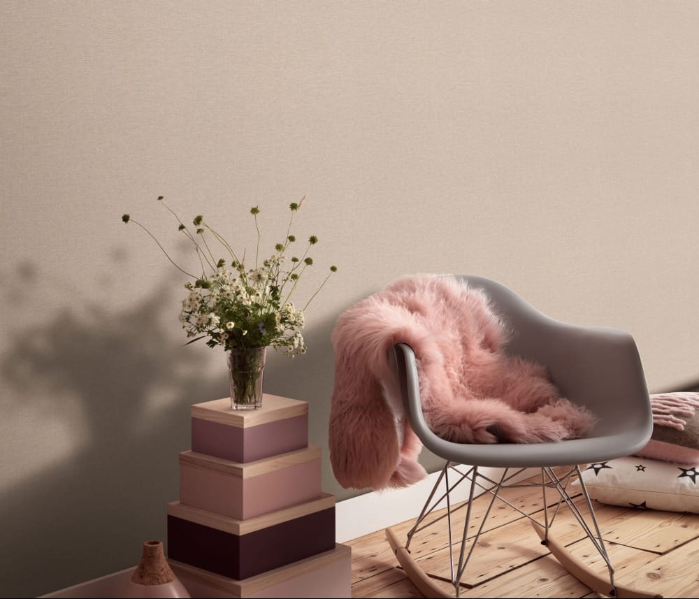 Bezs szinu anyageban strukturalt tapeta 10510 05 SECRET GARDEN szobabelso - Tapéta webáruház - https://webtapeta.eu