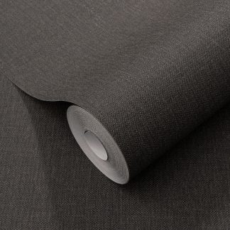 Antracit színű textil hatású modern tapéta 10444-37 Elle 4.